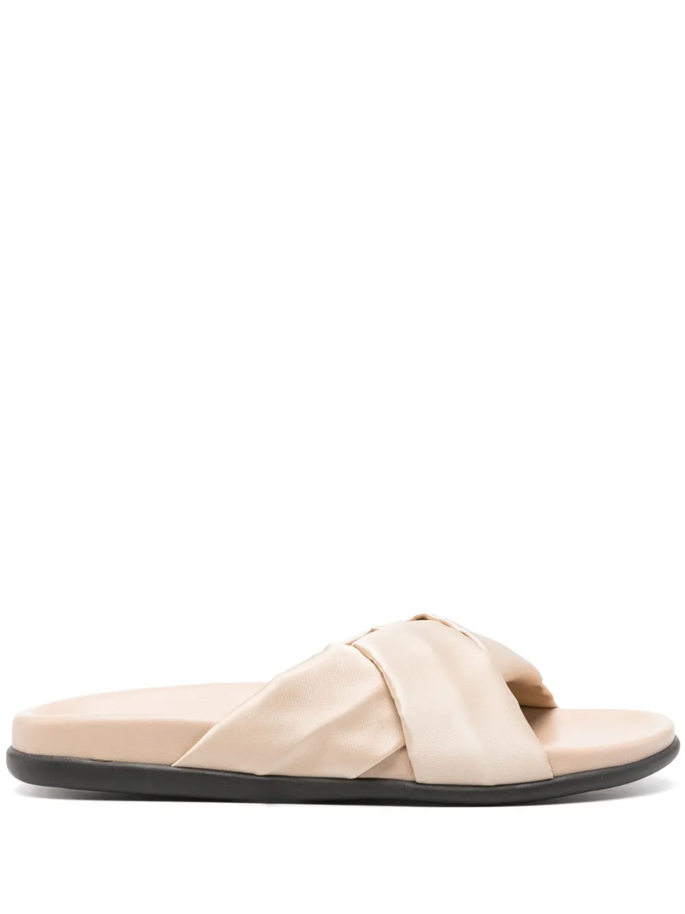 Атласные шлепанцы Whitney Ancient Greek Sandals, нейтральный