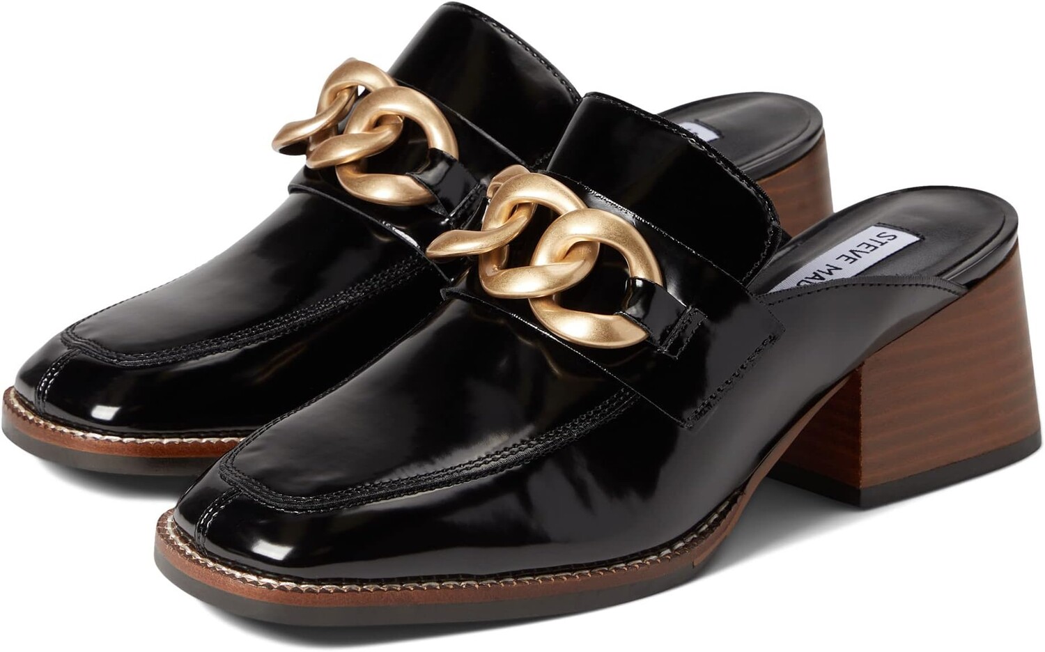 

Лоферы Steve Madden Lorie Mule, черный