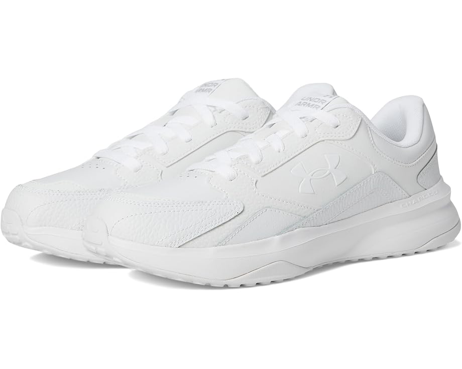 

Кроссовки Under Armour Edge Leather, цвет White/White/Halo Gray