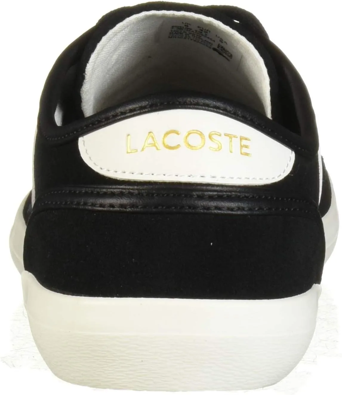 Мужские кроссовки Lacoste для игры на поле, белый/черный — фото 3