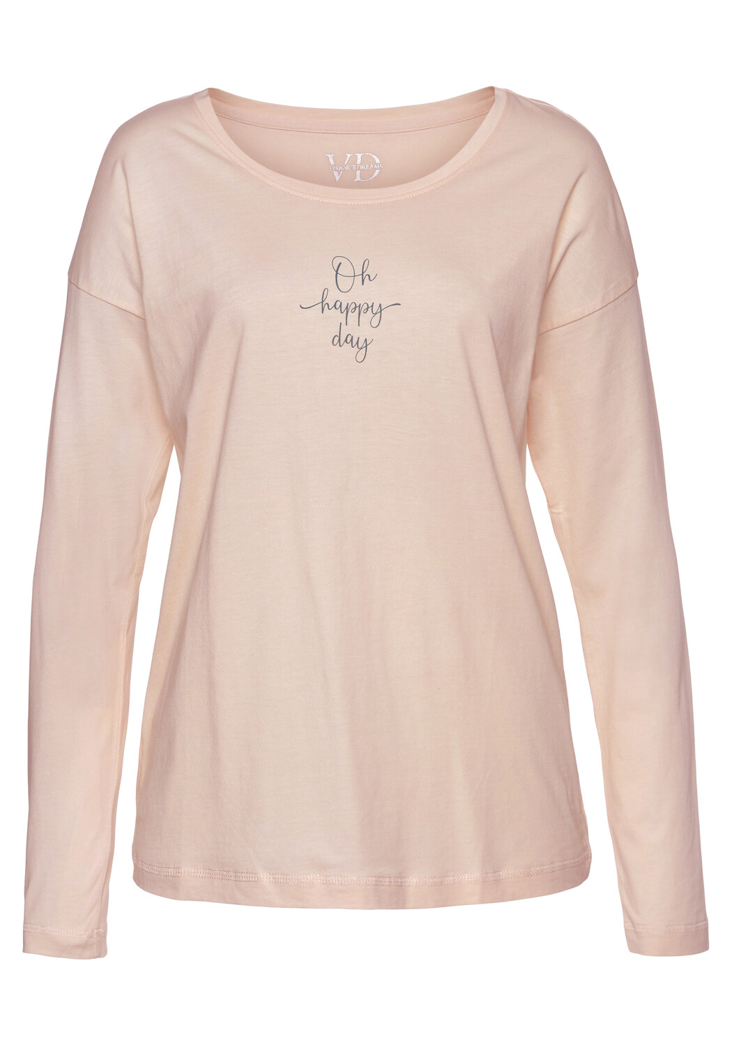 

Лонгслив VIVANCE DREAMS, цвет apricot