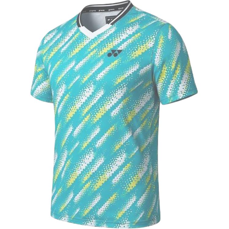 

Футболка для бадминтона Unisex Crew Neck Moderate YONEX, turquoise
