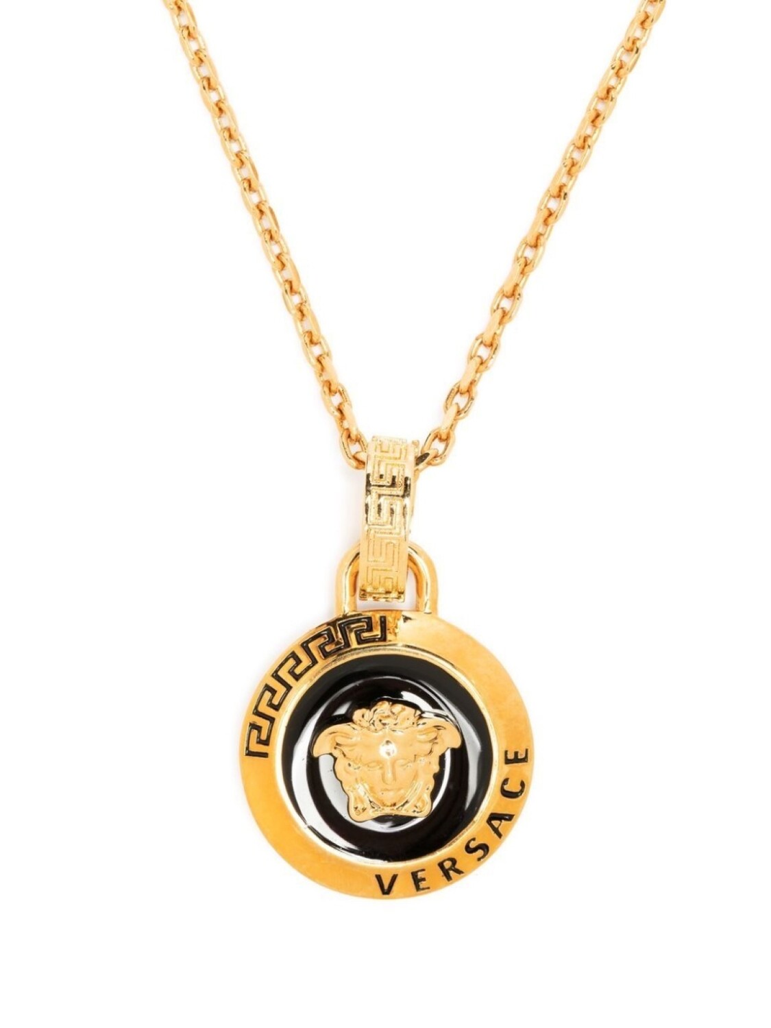 

Колье с подвеской Medusa Versace, золотой