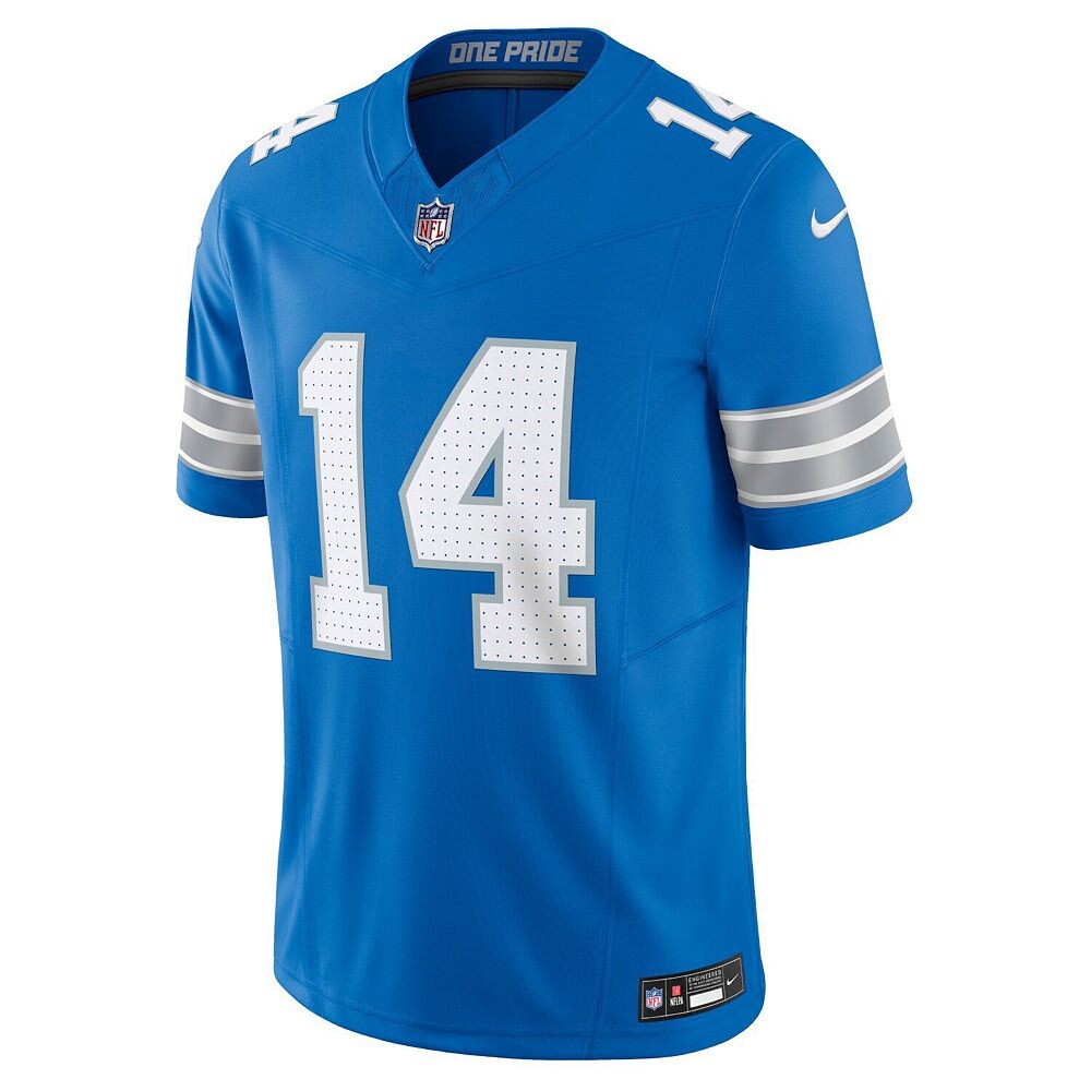 Мужские кроссовки Nike Amon-Ra St. Brown Blue Detroit Lions Vapor F. Ограниченный Джерси, цвет Lns Blue — фото 3