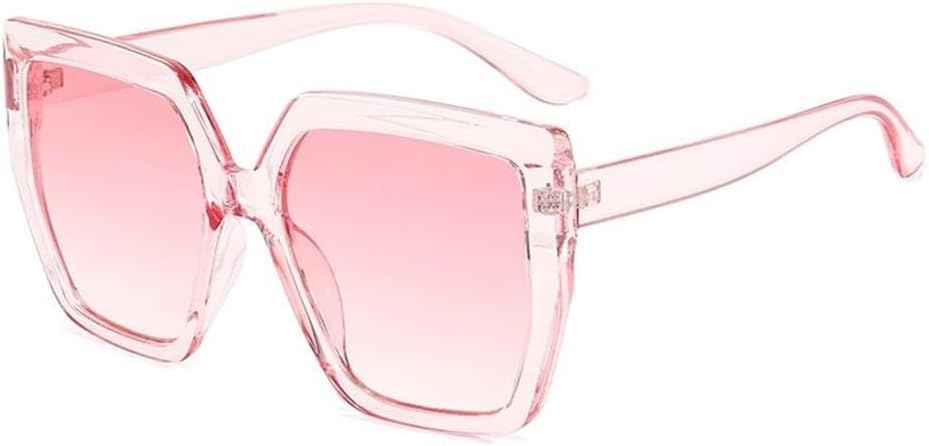 

Большие солнцезащитные очки с плавным изменением цвета, для женщин и мужчин, с защитой от УФ-излучения UV400, для занятий спортом на открытом воздухе, бега и езды на велосипеде Generic, Pink