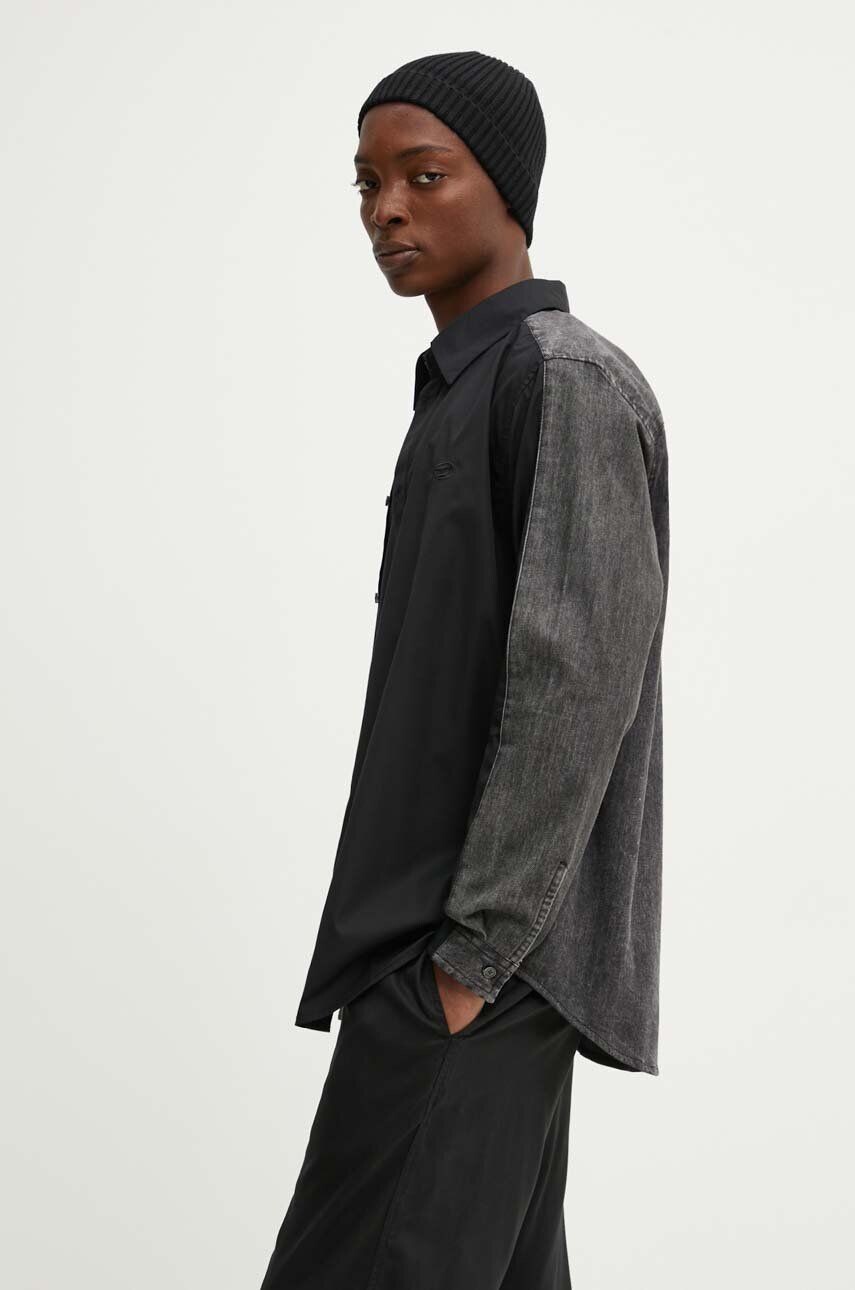 

S-SIMPLY-DNM рубашка из хлопка Diesel, черный