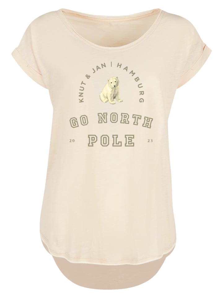 

Удлиненная футболка Polar Bear Knut & Jan Hamburg в цвете Whitesand F4NT4STIC, Белый, Удлиненная футболка Polar Bear Knut & Jan Hamburg в цвете Whitesand F4NT4STIC