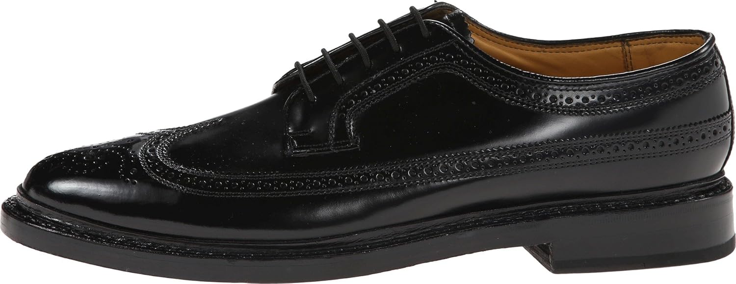 Мужские туфли Florsheim, Kenmoor Wingtip Oxford, черный — фото 2