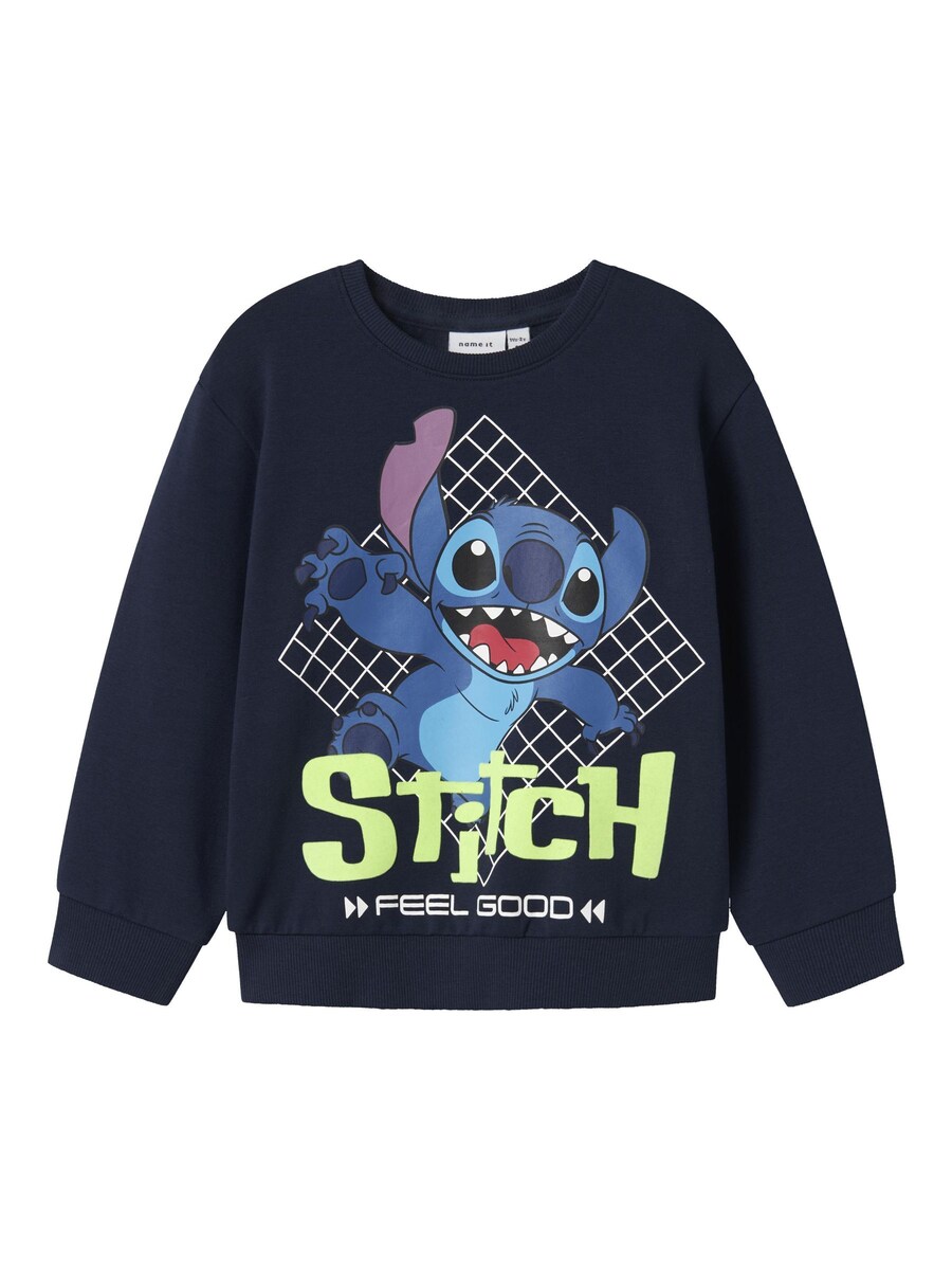 

Толстовка NAME IT Stitch, цвет Navy/Sapphire