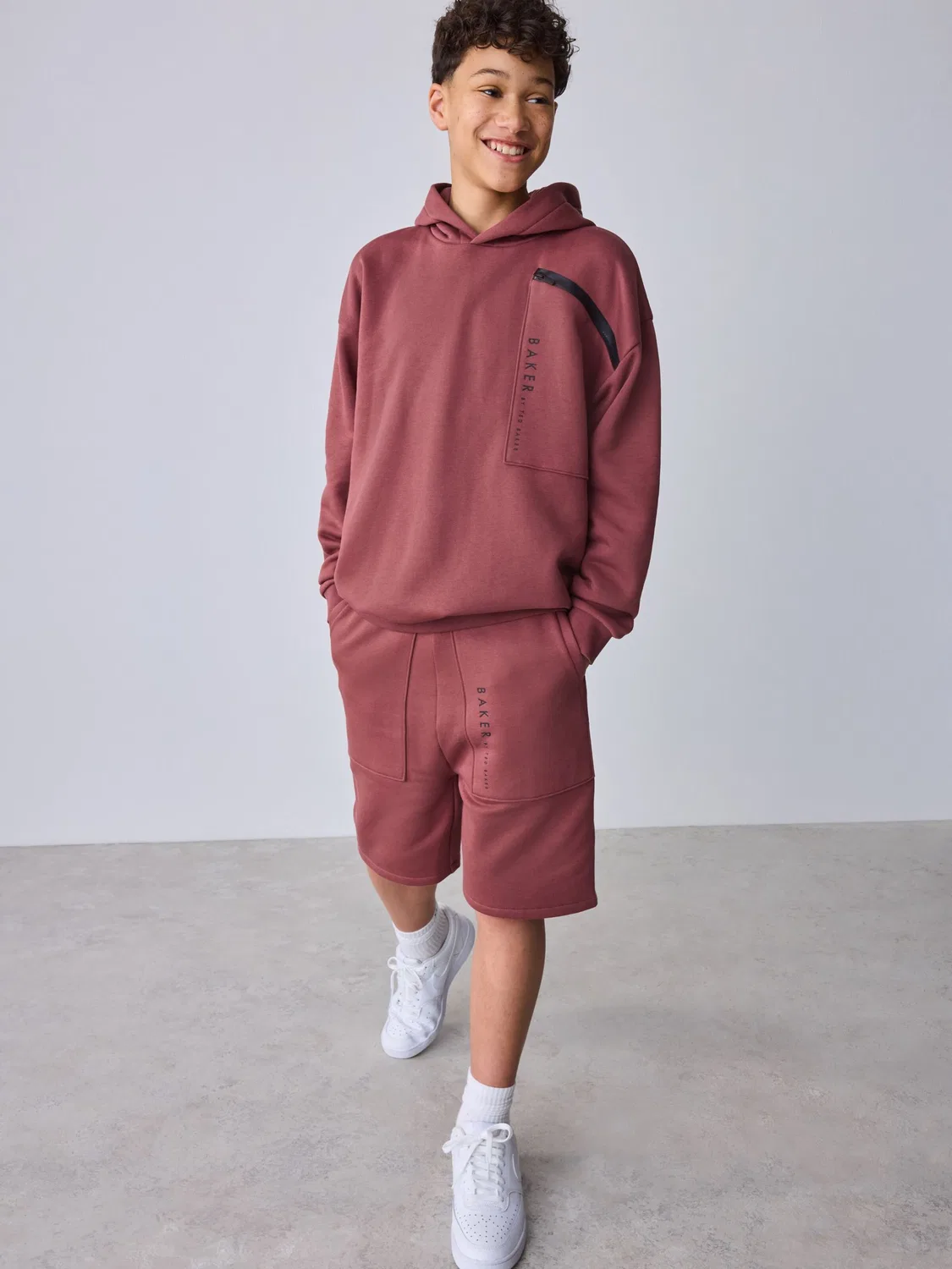 Спортивный костюм Baker by Ted Baker в ягодном цвете — фото 4