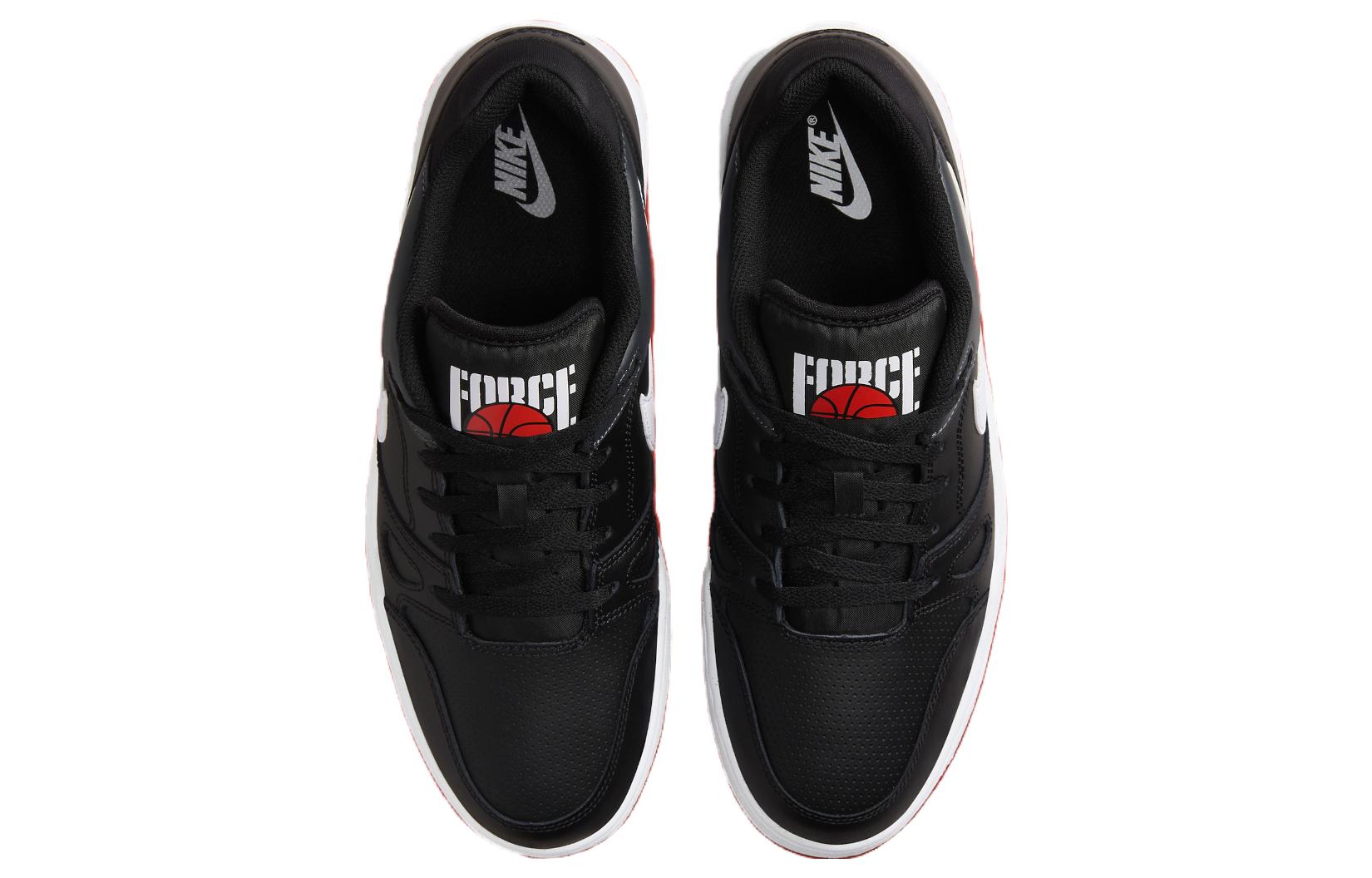 Nike Full Force Low Black White Anthracite Sail — фото 4