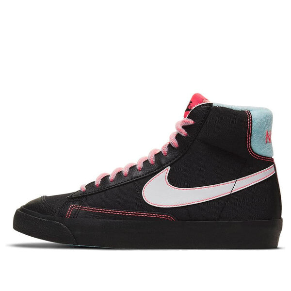 

Кроссовки blazer mid '77 'black atomic pink' Nike, черный