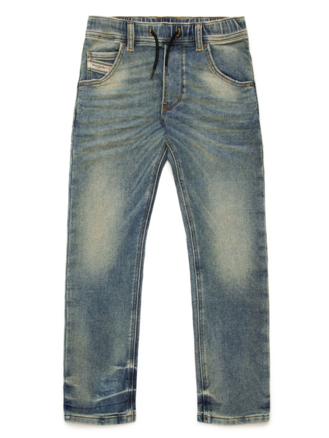 

Diesel Kids зауженные джинсы Krooley, синий