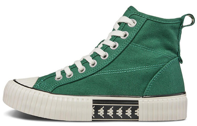 

Кеды Kappa Canvas Shoes Unisex High-Top Coral Green