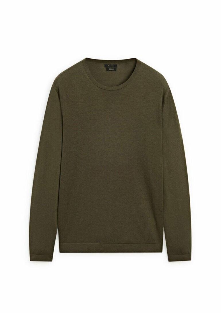 

Джемпер WITH CREW NECK Massimo Dutti, хаки
