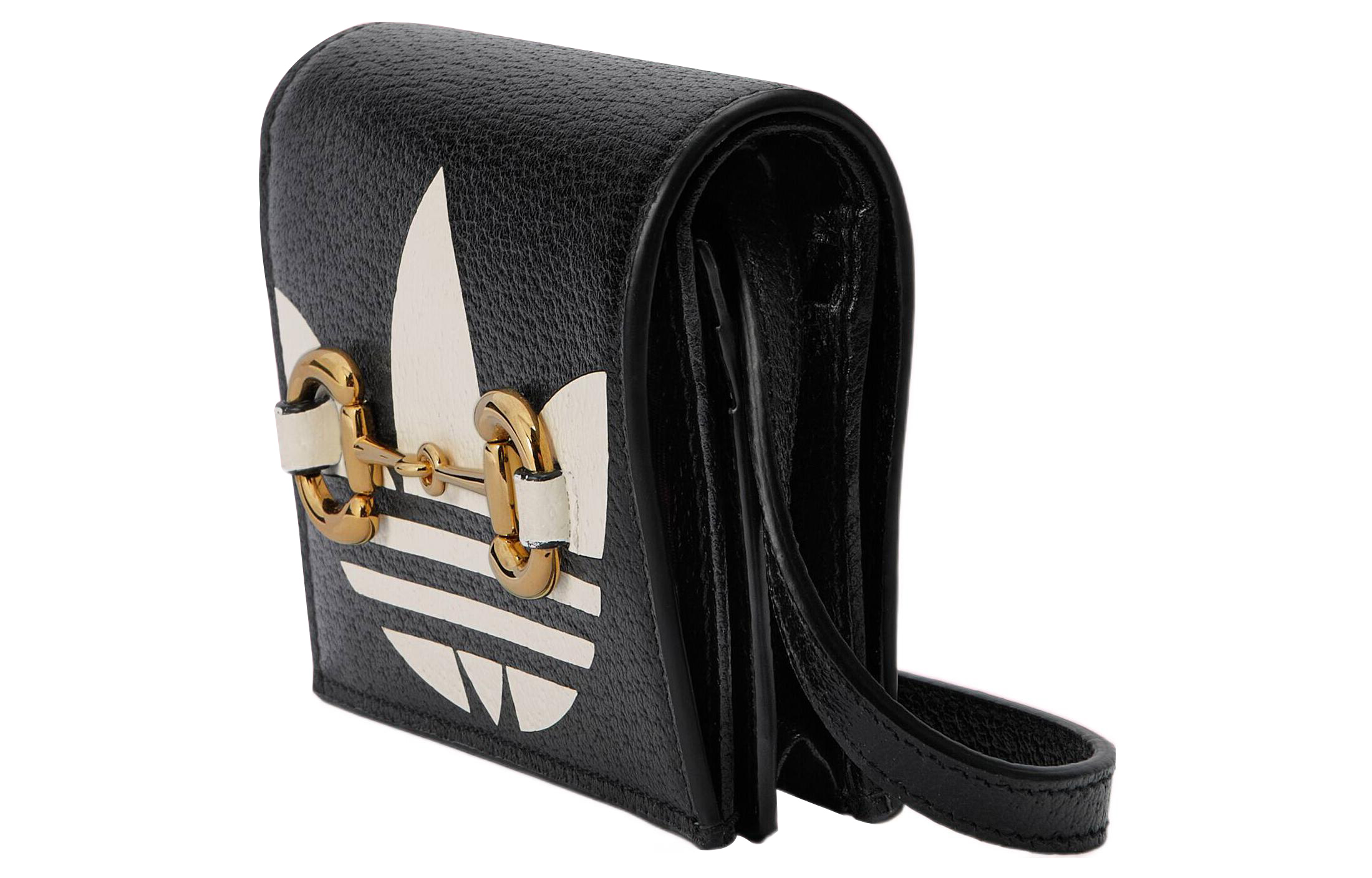 Кожаная мини-сумка через плечо унисекс Gucci — фото 2