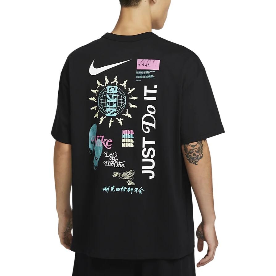 Футболка серии Sportswear Essentials для мужчин, черная Nike, черный — фото 2