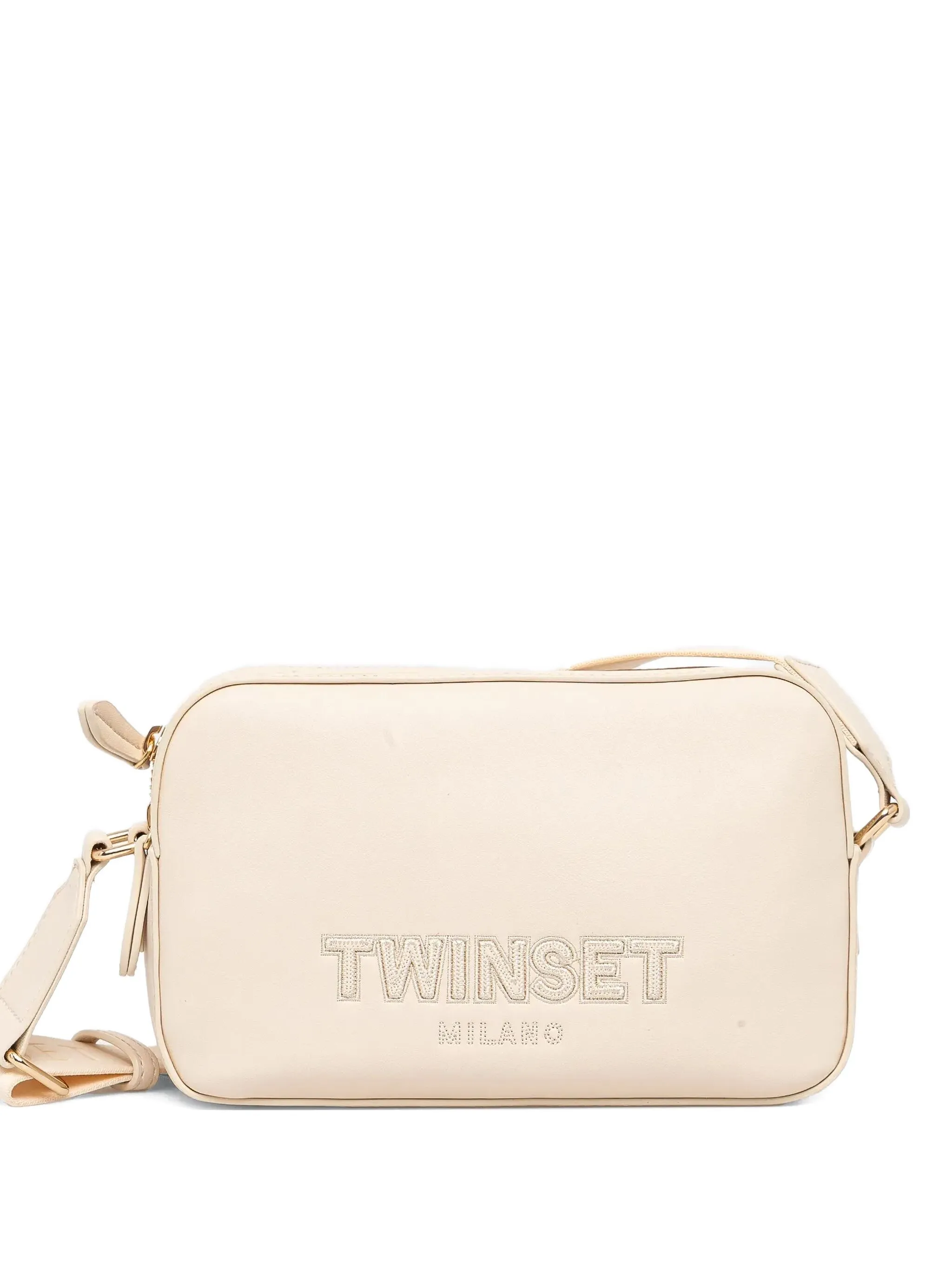 

Сумка через плечо с логотипом Twinset, белый