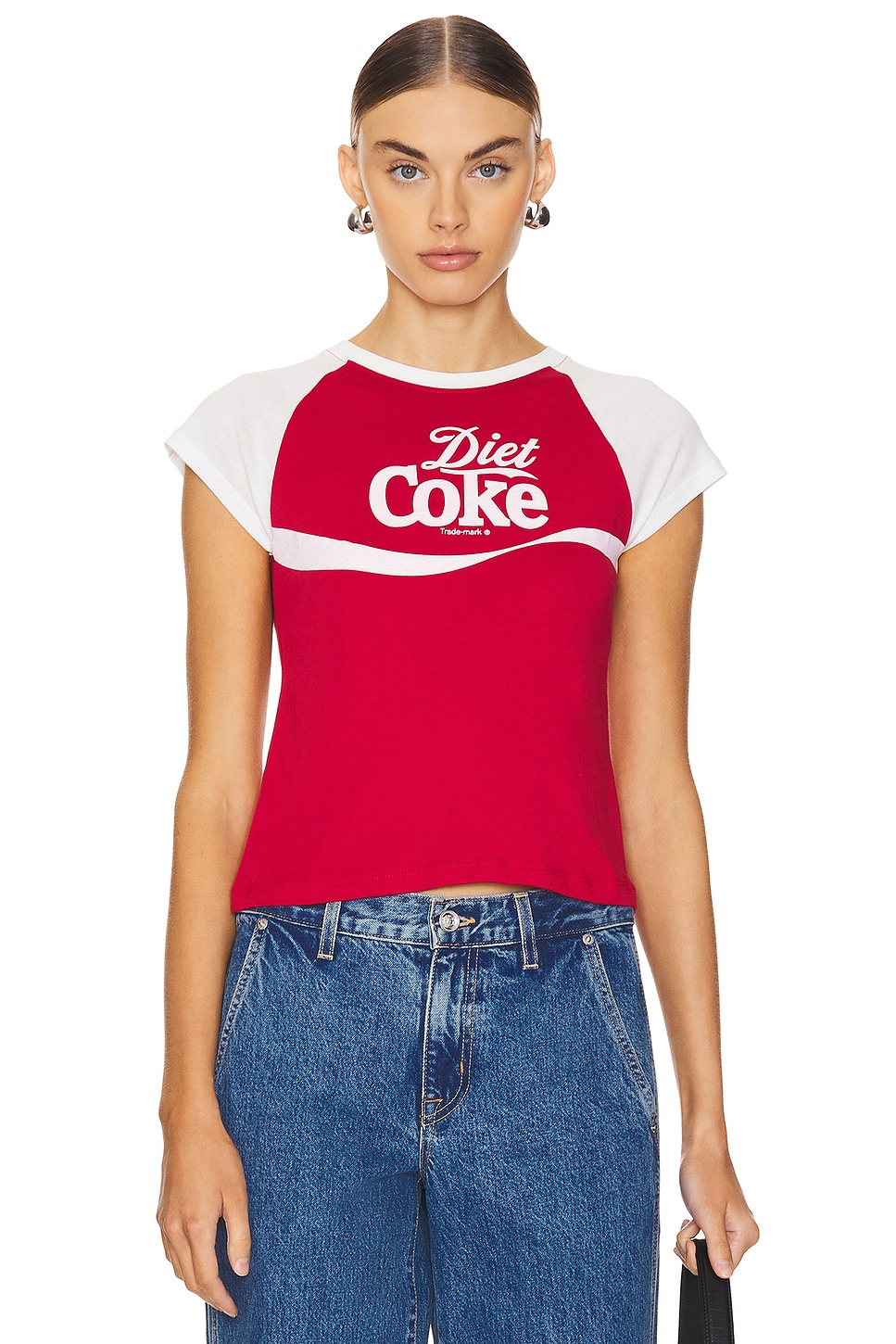 

Детская футболка diet coke '94 реглан The Laundry Room, белый