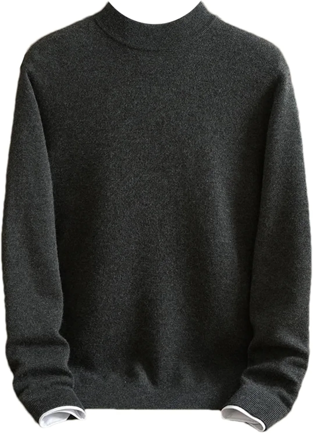 

Зимний полуводолазный свитер Kelsiop для мужчин, утолщенный пуловер из кашемира