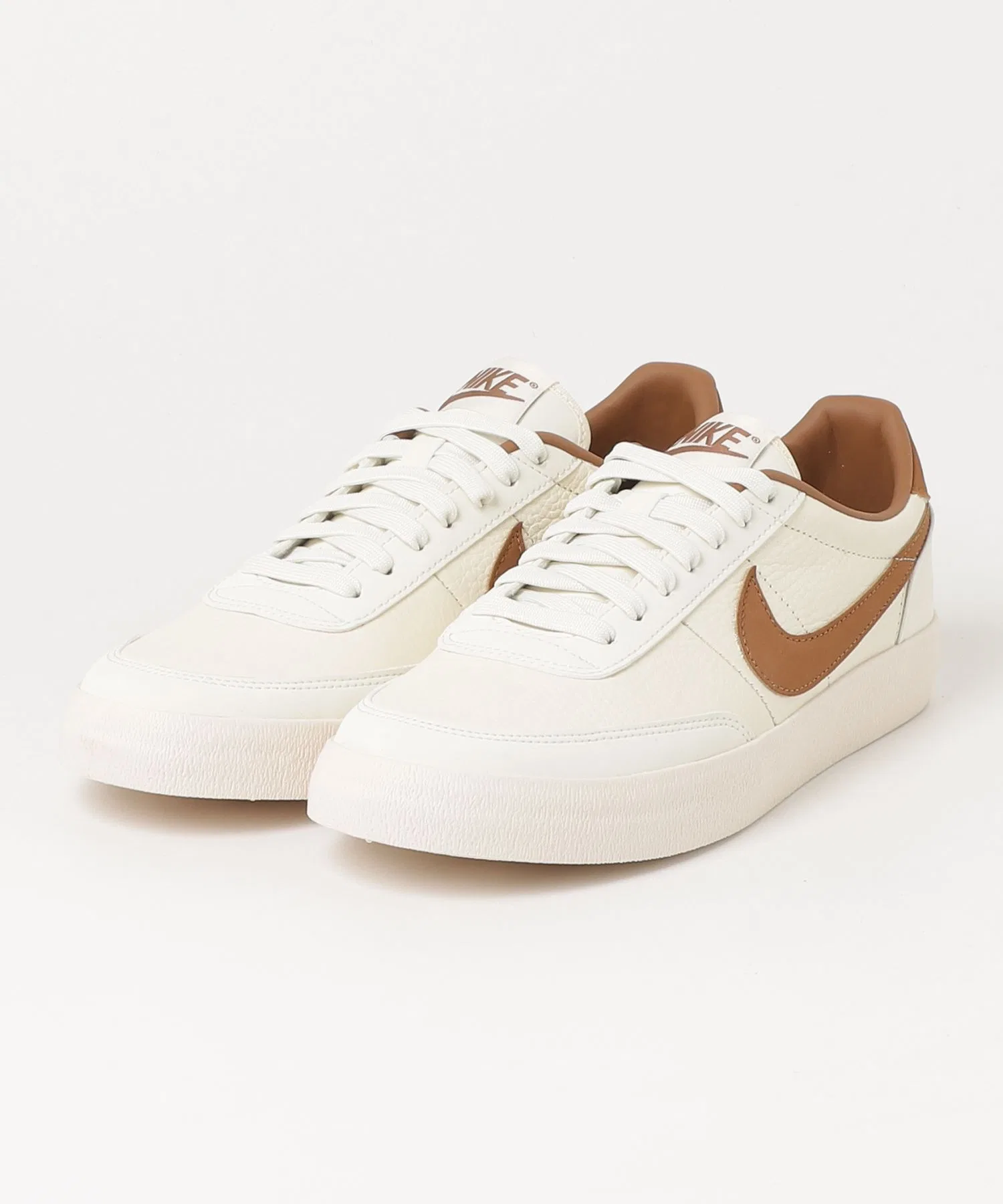 Мужские кроссовки из искусственной и натуральной кожи Killshot 2 Premium NIKE бежевые
