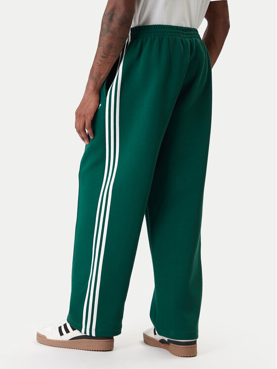Спортивные брюки baggy fit adicolor Spacer Track KD4088 Adidas, зеленый — фото 3