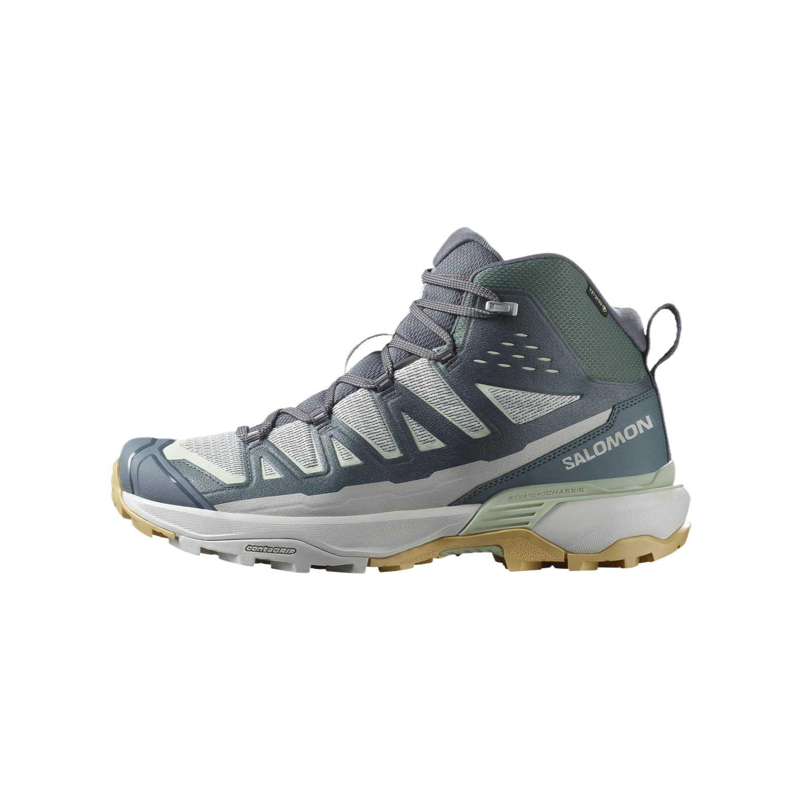 

Мужские серые противоскользящие высокие кроссовки для походов X ULTRA 360 SALOMON, Gray