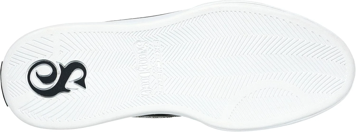 Мужские кроссовки Skechers Snoop Dogg: Snoop ONE-Double G Hands Free Slip-Ins, черно-белый — фото 2