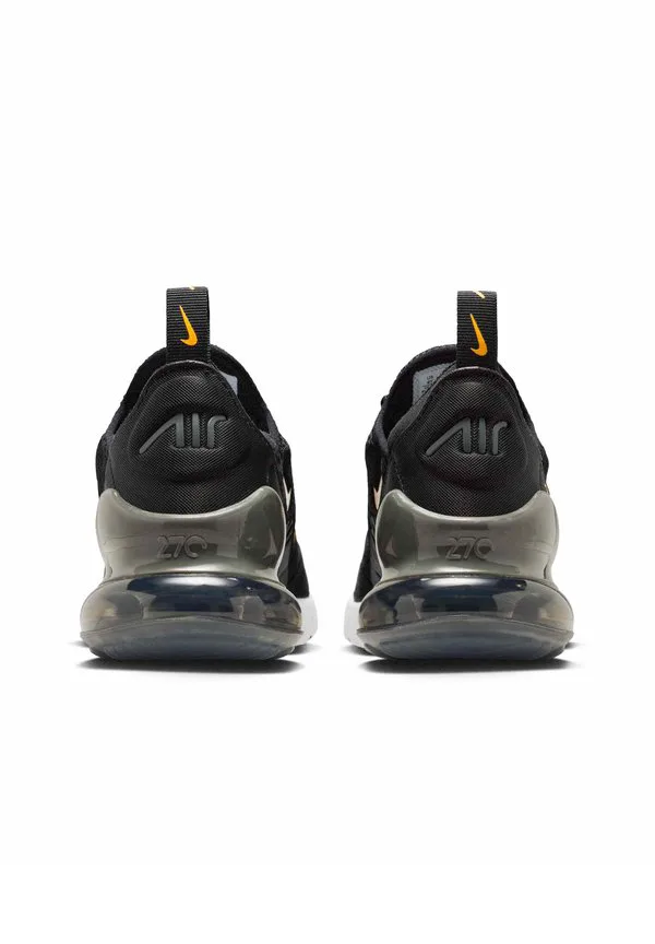 Кроссовки air max 270 унисекс Nike Sportswear, Black/Mtlc Copper/Laser Orange/Iron Grey — фото 4