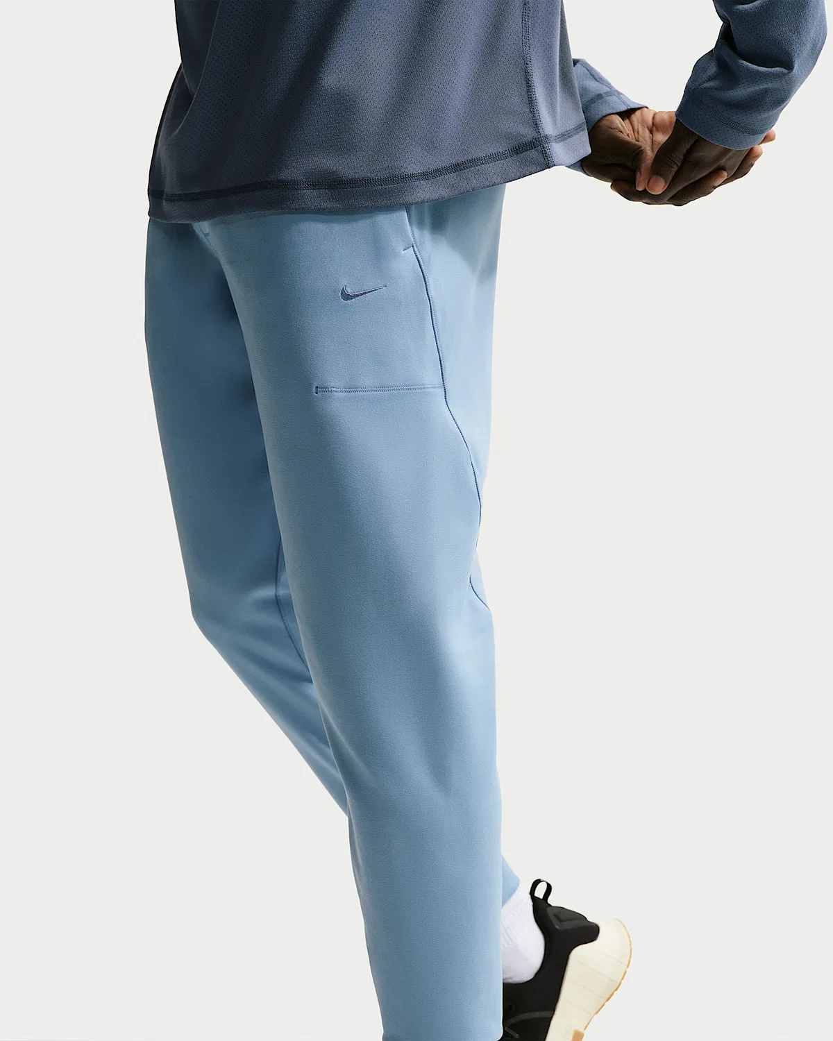 Мужские спортивные штаны Nike Primary NanoKnit Dri-FIT с защитой от УФ, Work Blue/Work Blue — фото 4