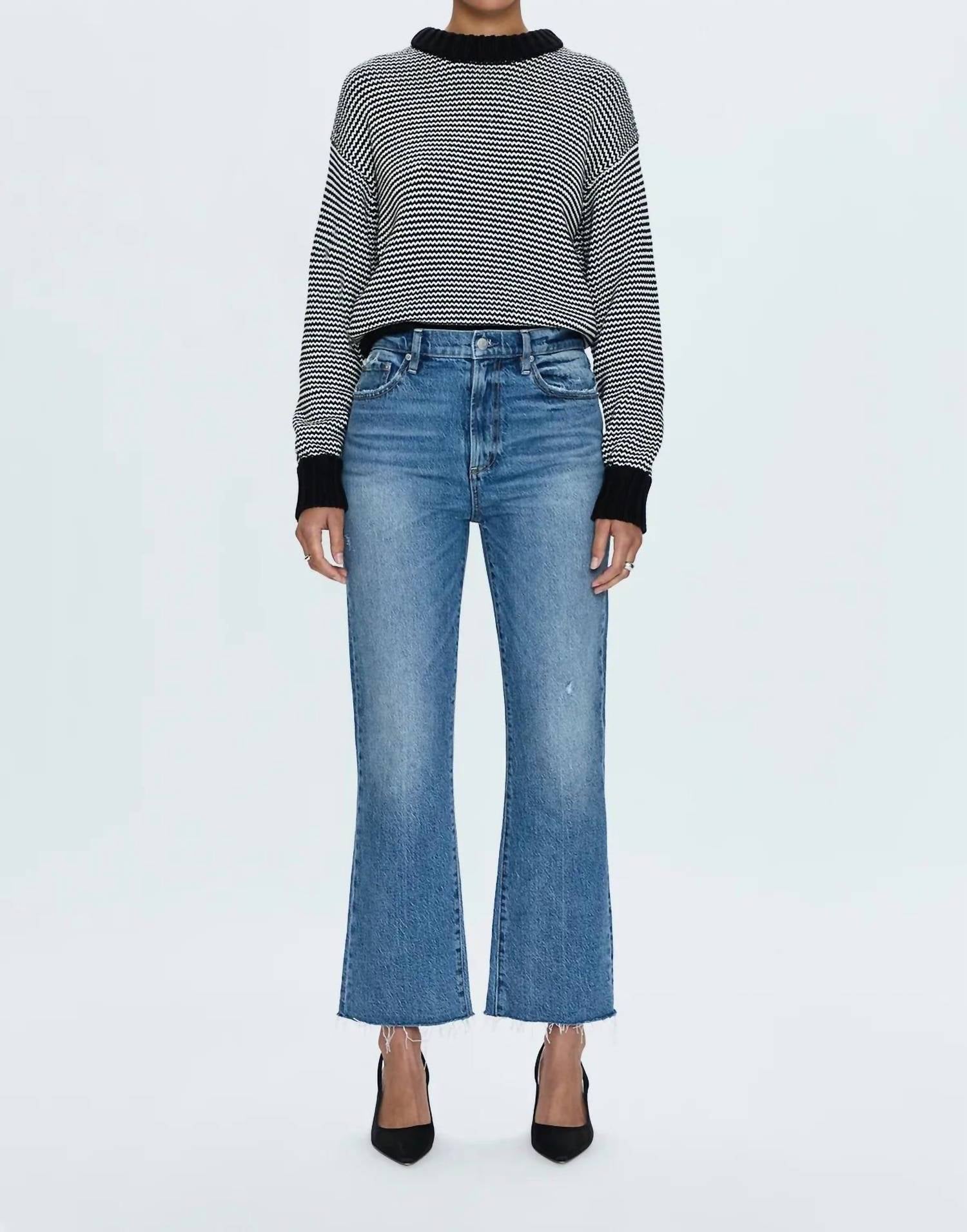 

Элли джинсы с высокой посадкой и расклешенными штанинами PISTOLA, Resolution Vintage