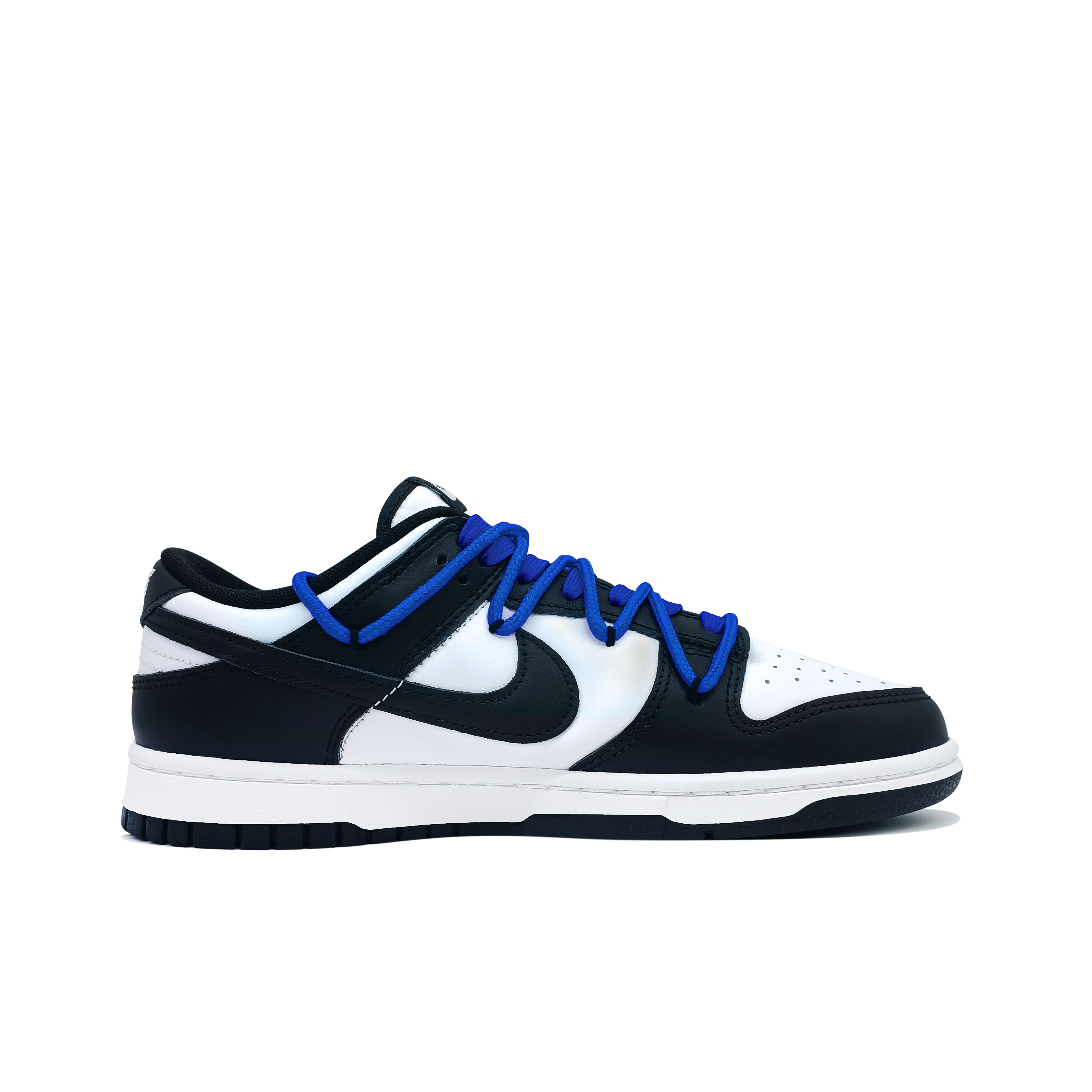 

Кроссовки Nike Dunk Skateboarding Shoes Men Low-top Black/white/blue, синий