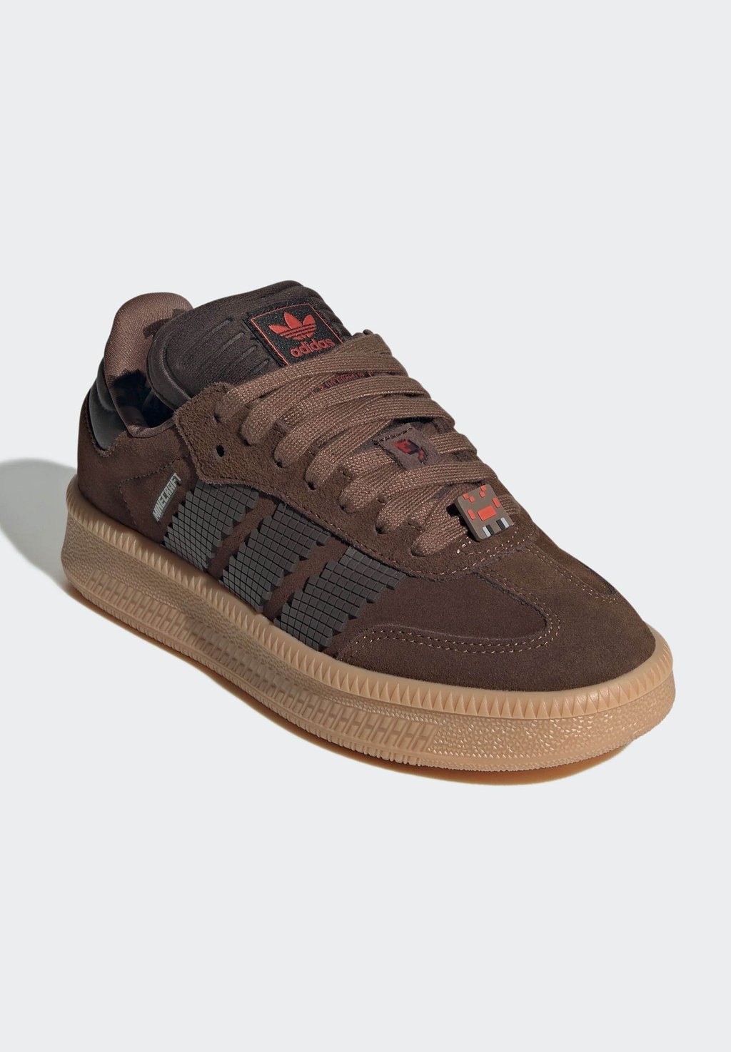 Кроссовки SAMBA XLG MINECRAFT Adidas Originals, коричневый — фото 2