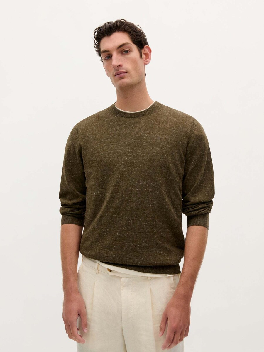 

Свитер Scalpers, цвет Green/Khaki