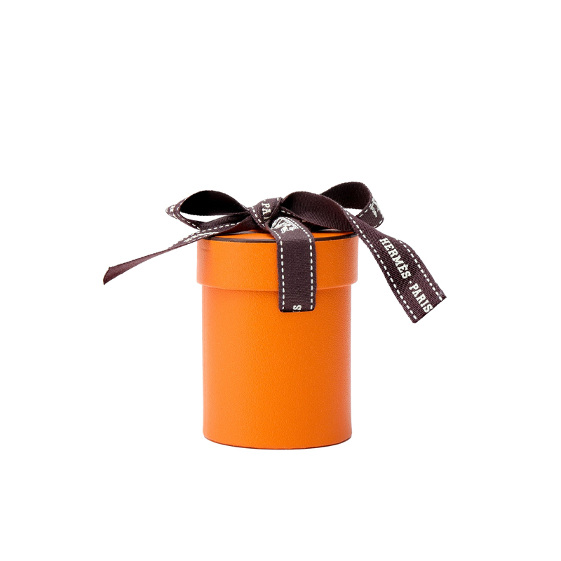 

HERMES Женский шелковый шарф Mulberry, кремовый/оранжевый