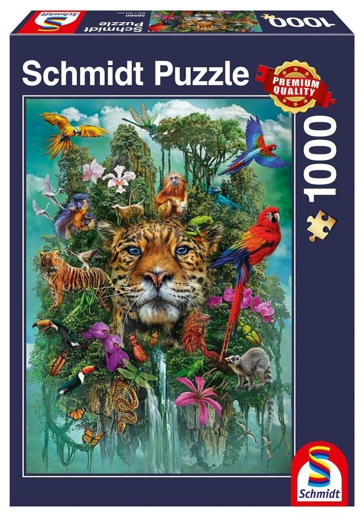 

Шмидт, пазл Король джунглей, 1000 шт. Schmidt