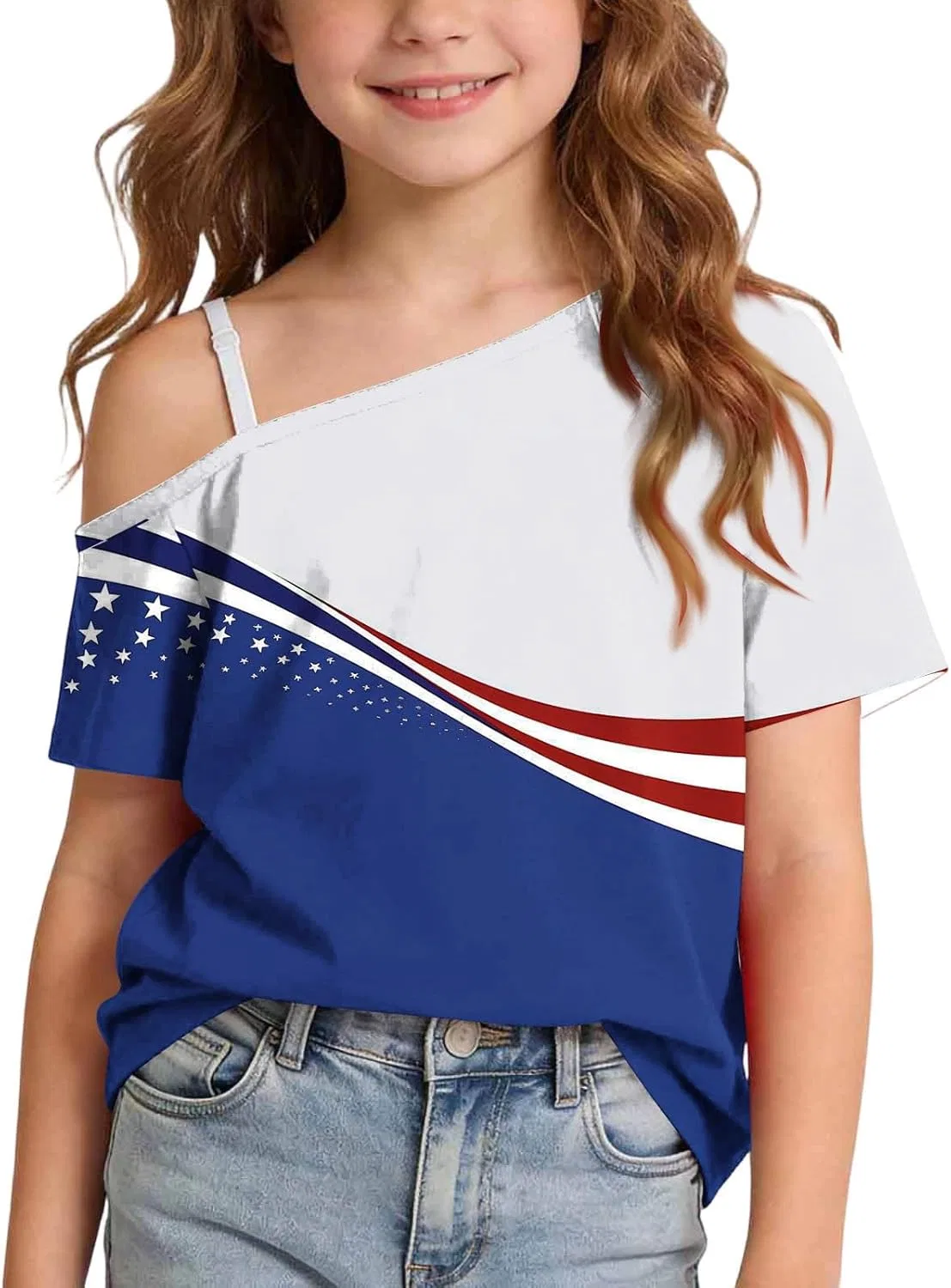 Футболка детская Patriotic Graphic Tees Zzalalana, мультиколор14