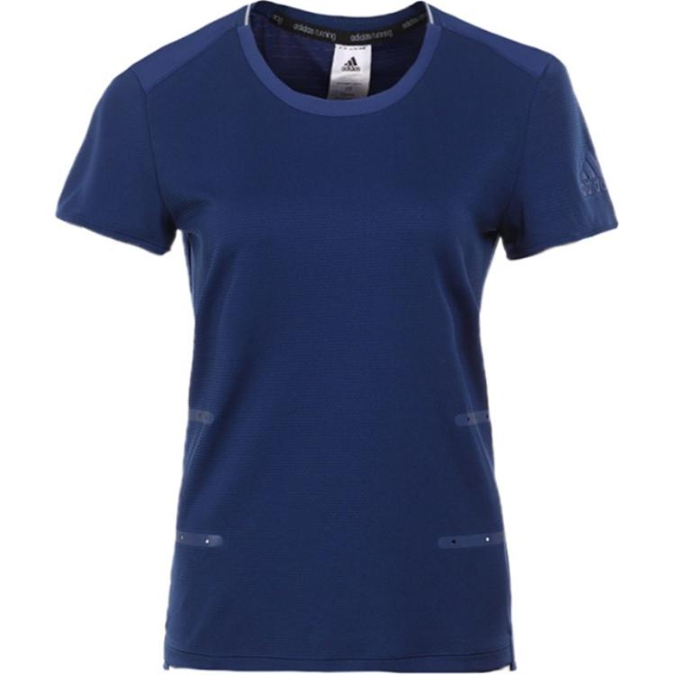 

Adidas Футболка Women's Blue Crew Neck Moderate Straight Fit