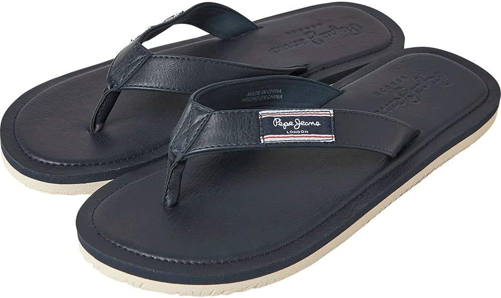 

Мужские пляжные сандалии на платформе Pepe Jeans, темно-синий