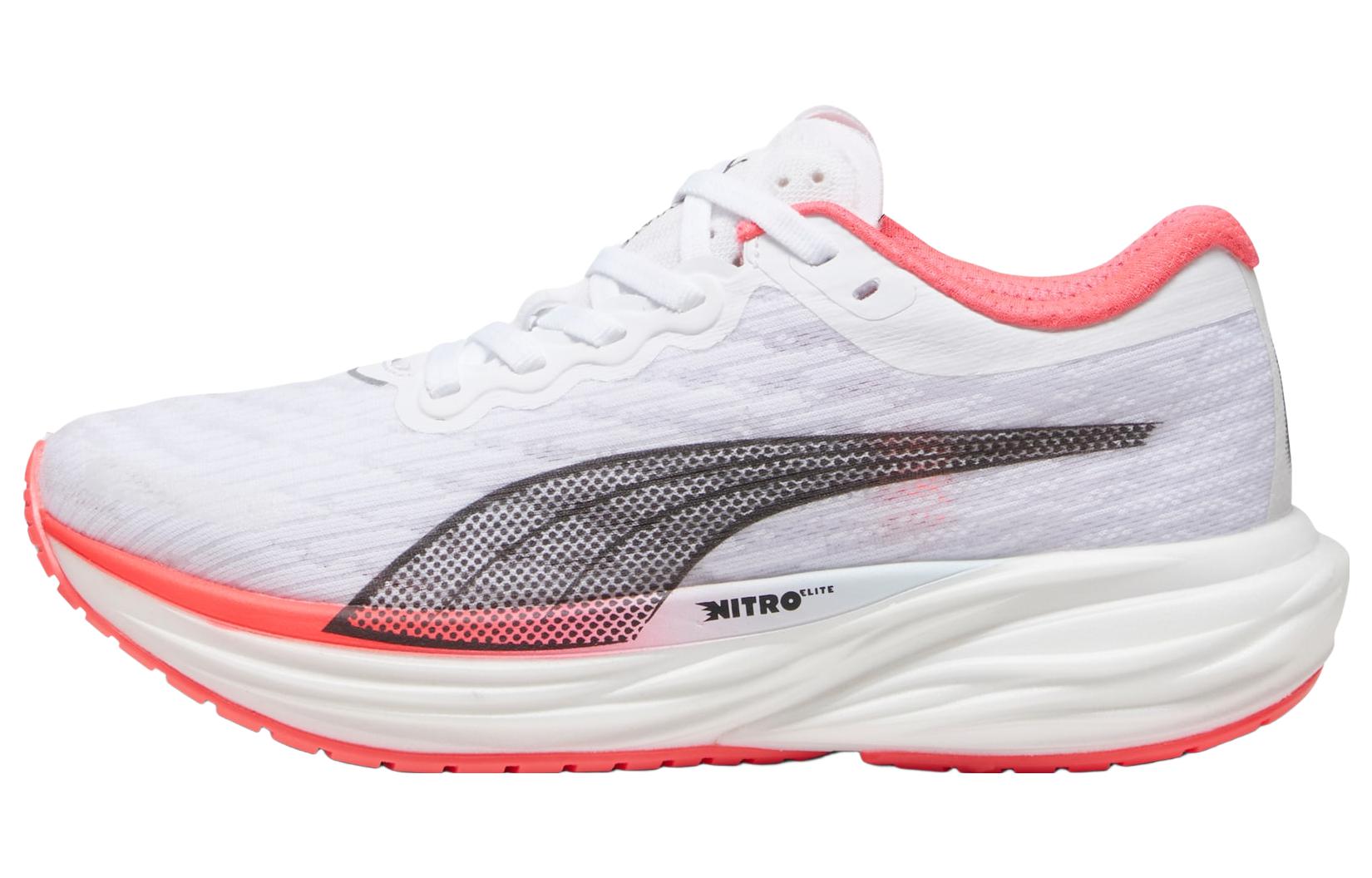 

Кроссовки женские Puma Deviate Nitro 2 White Fire Orchid Women's