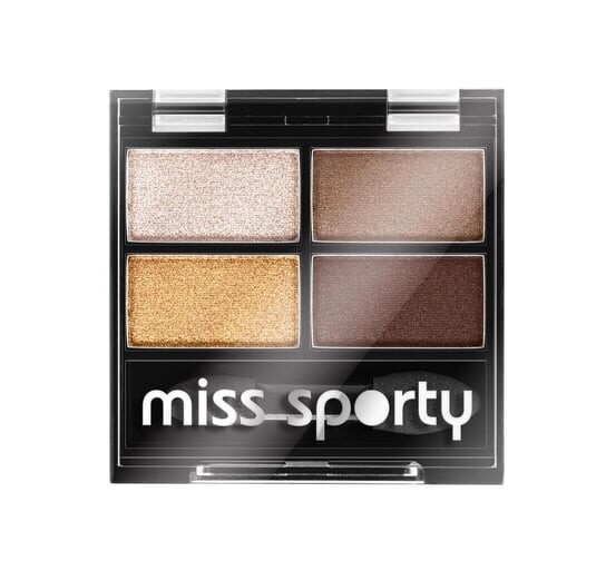

Четверные тени для век 413 100% Золотой, 5 г Miss Sporty, Studio Color