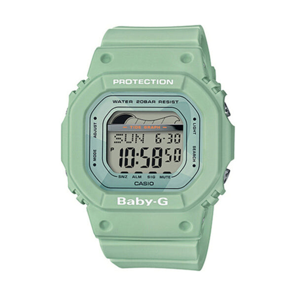 

Часы CASIO Baby-G 'Light Green', белый