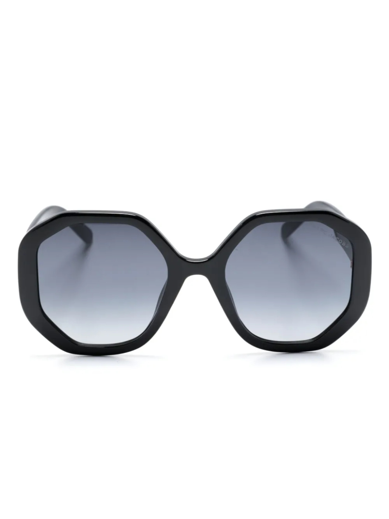 

Marc Jacobs Eyewear солнцезащитные очки в круглой оправе с логотипом, черный