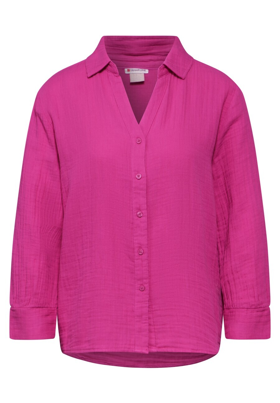 

Блузка с коротким рукавом STREET ONE Blouse, фуксия