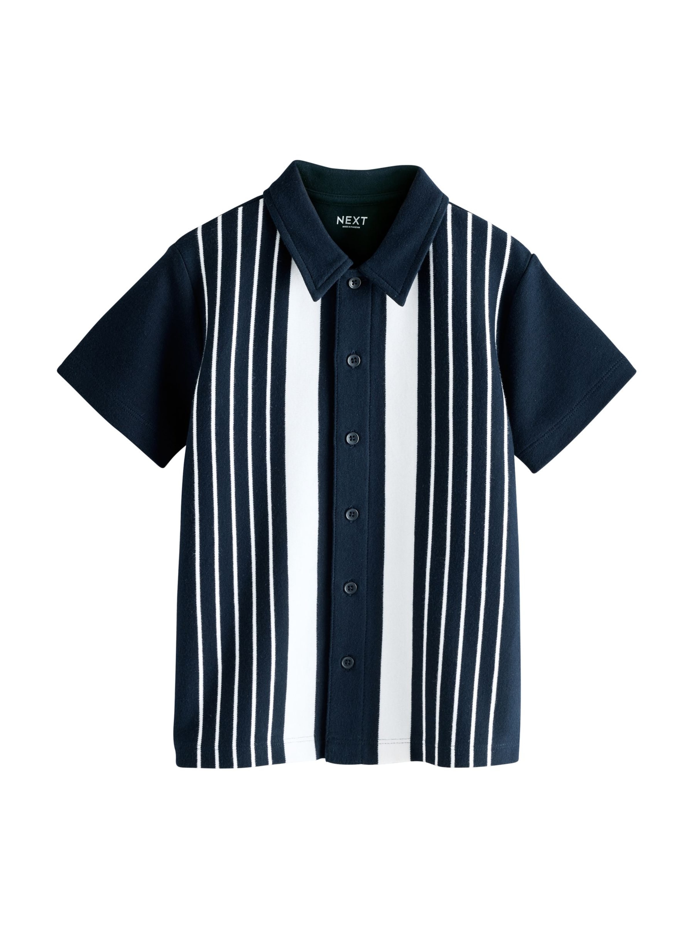 Next Рубашка на пуговицах Regular fit в цвете Navy