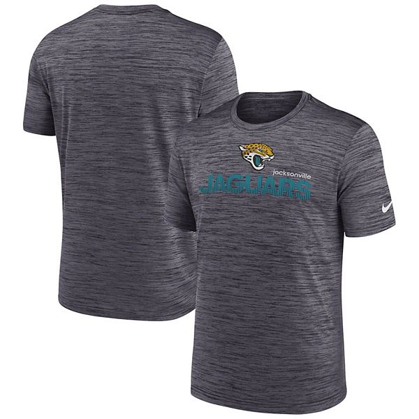 

Мужская черная футболка jacksonville jaguars blitz velocity modern performance Nike