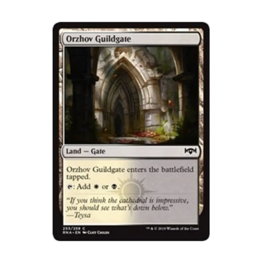

CCG Ворота Гильдии Орзова (253) (С) (Фольга), MTG - Ravnica Allegiance