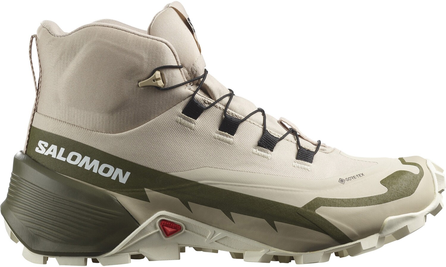 

Походные ботинки Cross Hike 2 Mid GORE-TEX — женские Salomon, хаки