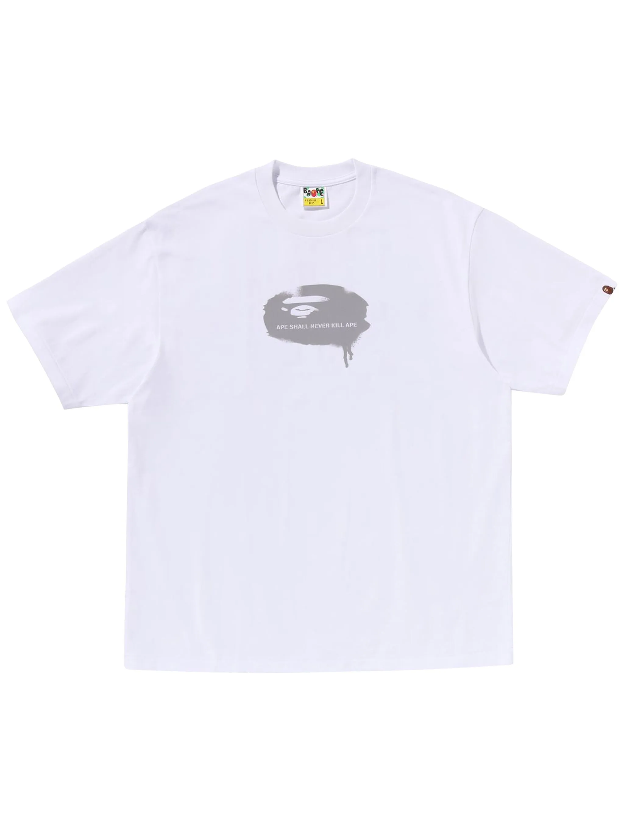 

Футболка с логотипом A Bathing Ape, белый