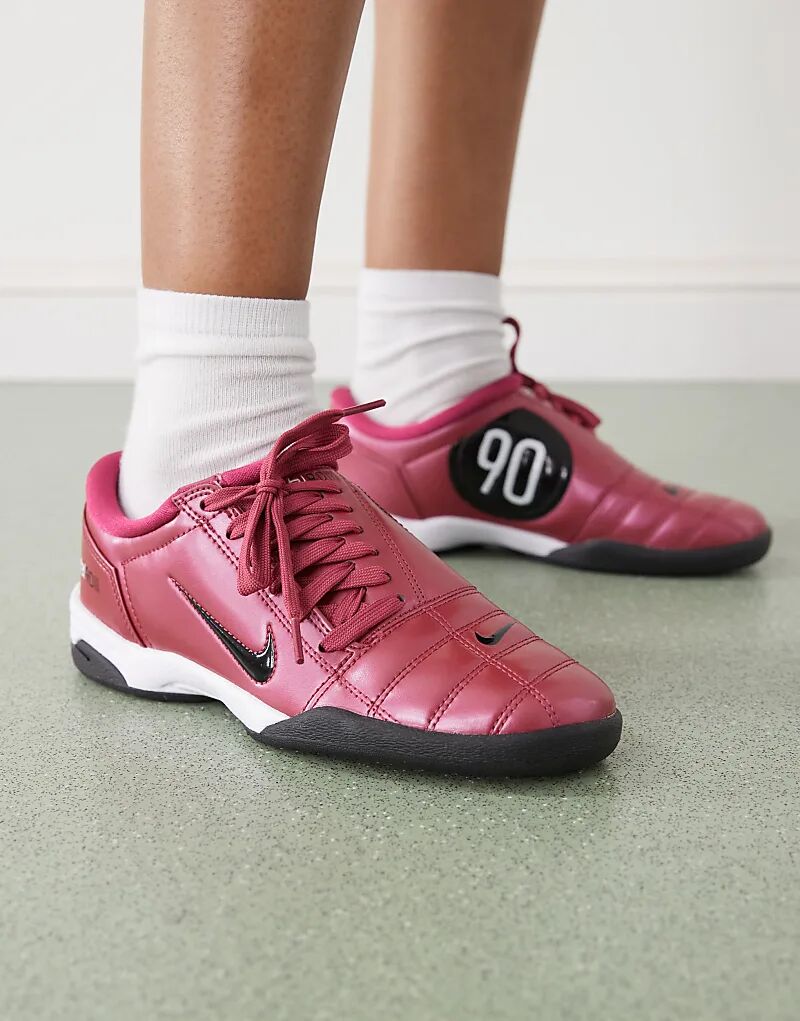 Кроссовки Nike T90 Metallic красного и черного цветов